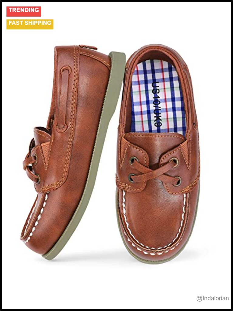Boys Dress Loafers Slip Ons Mocc School Shoes Vegan Leather